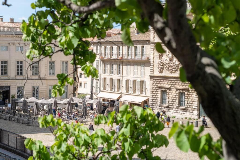 Appartamento Bien D'Exception En Face Du Palais Des Papes Avignone Esterno foto