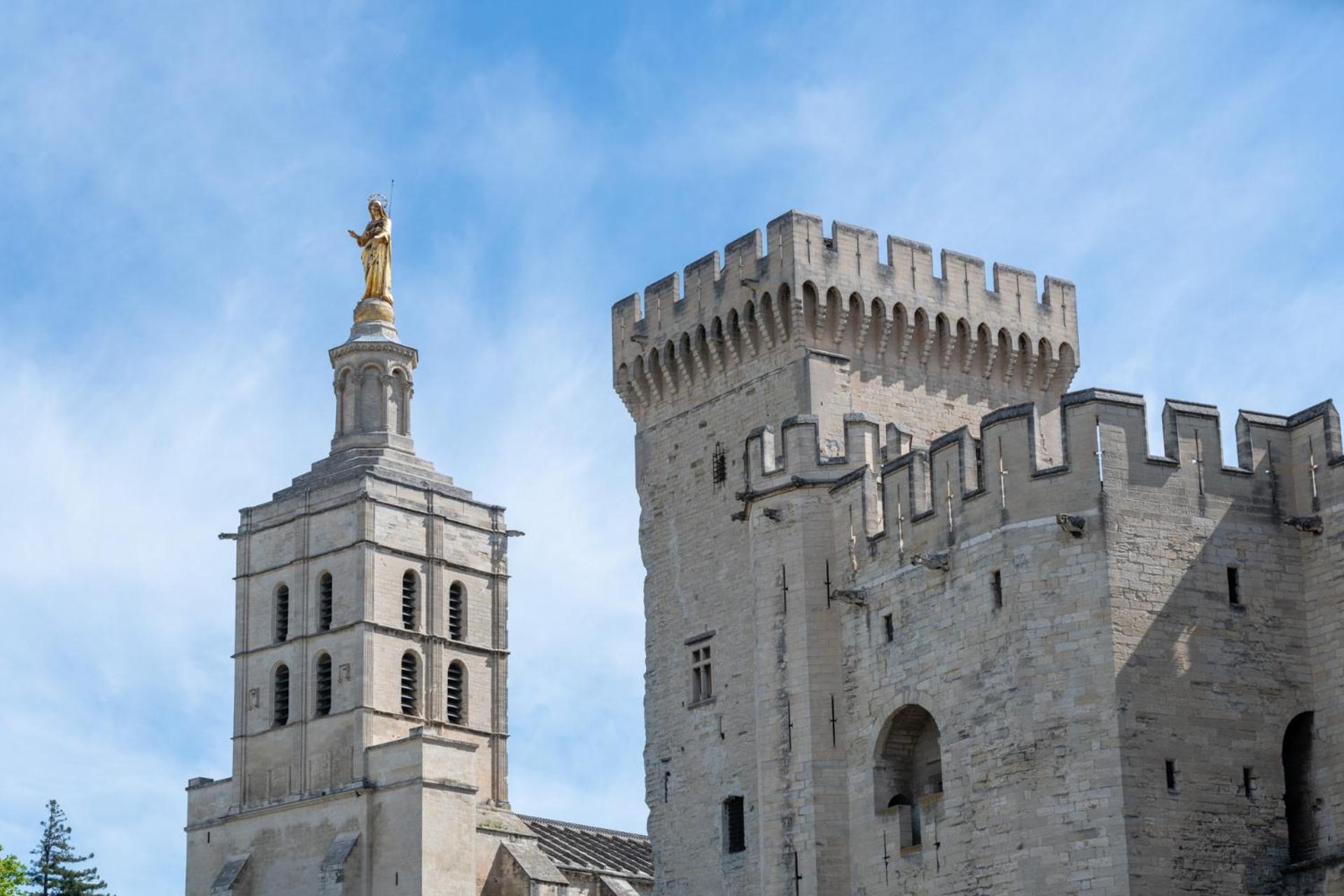 Appartamento Bien D'Exception En Face Du Palais Des Papes Avignone Esterno foto