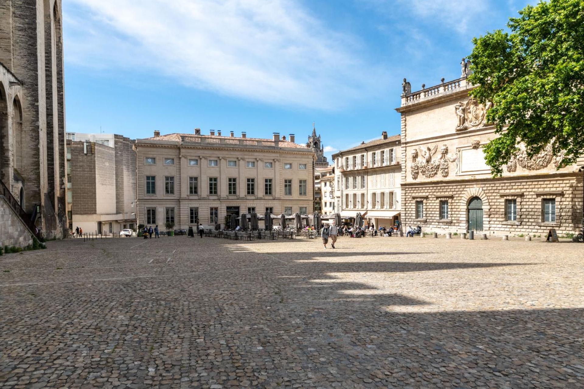 Appartamento Bien D'Exception En Face Du Palais Des Papes Avignone Esterno foto