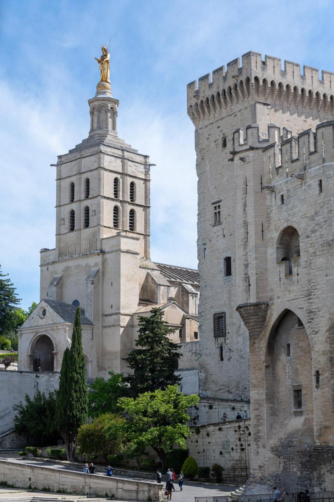 Appartamento Bien D'Exception En Face Du Palais Des Papes Avignone Esterno foto