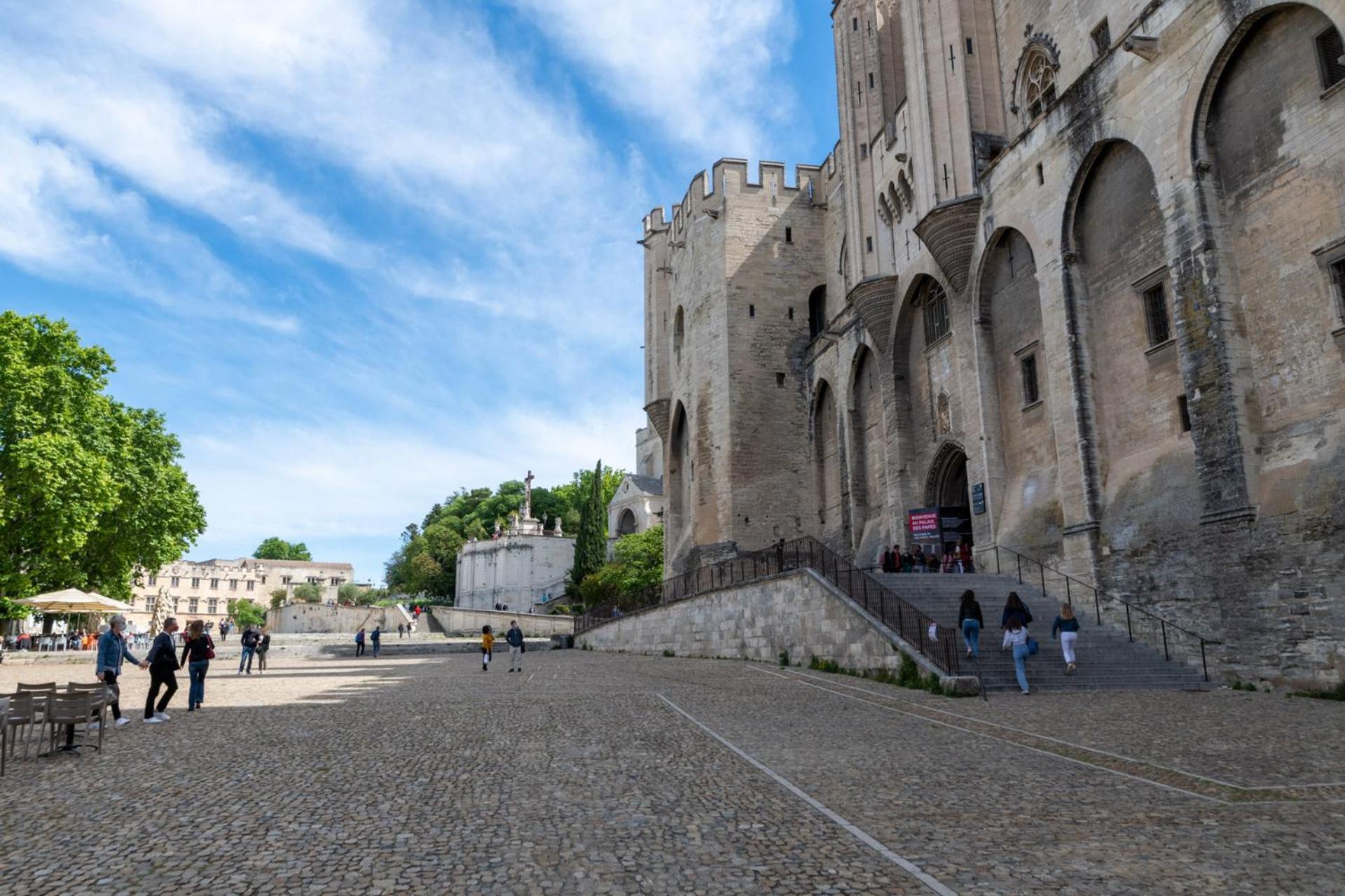 Appartamento Bien D'Exception En Face Du Palais Des Papes Avignone Esterno foto