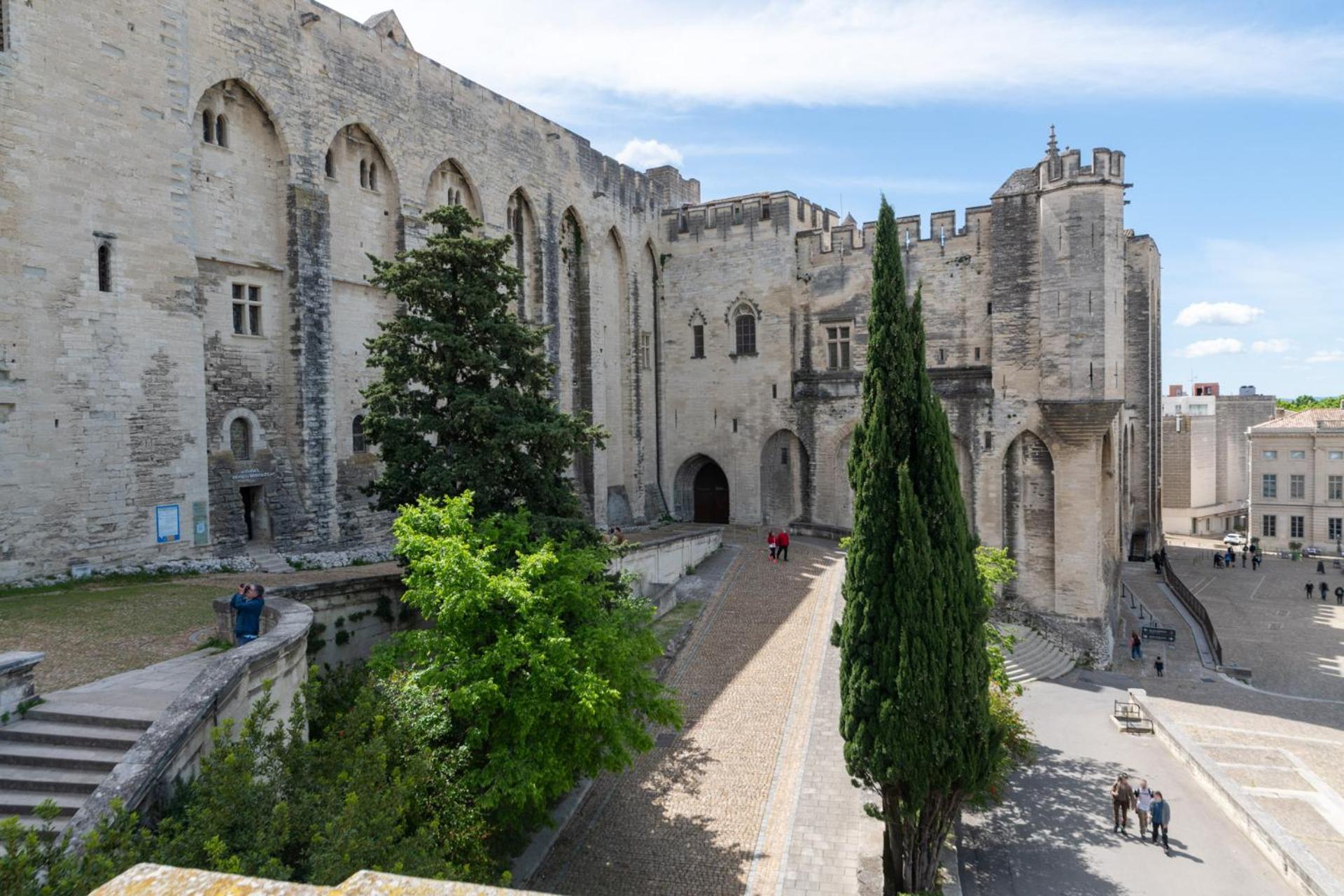 Appartamento Bien D'Exception En Face Du Palais Des Papes Avignone Esterno foto